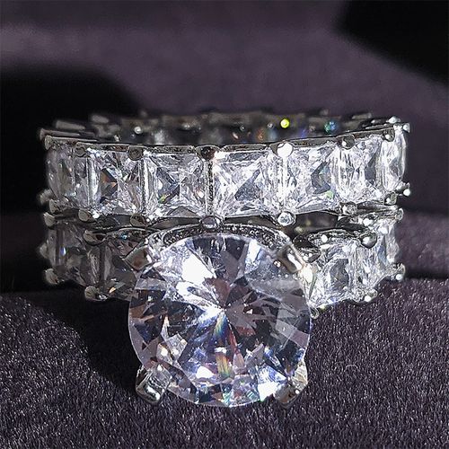 Bovoria  Ohemaa  Royal Ring Set - 2-in-1 Bridal Stack（Super Discount 🔥）