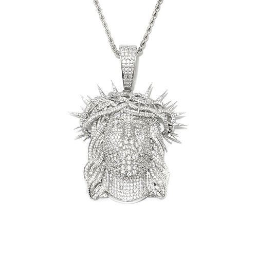 Divine Shine Jesus Necklace