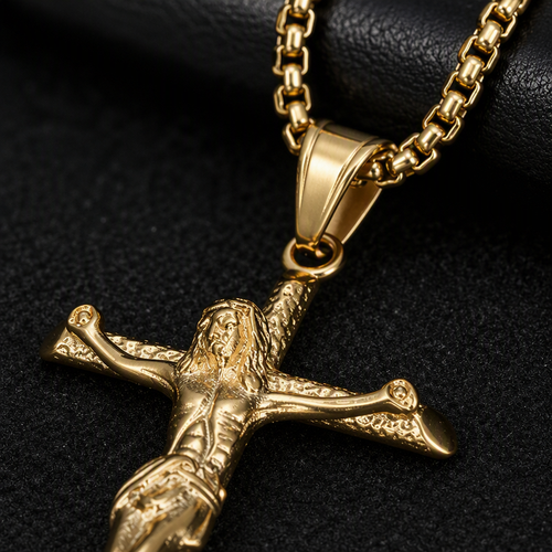 Royal Grace Crucifix Necklace