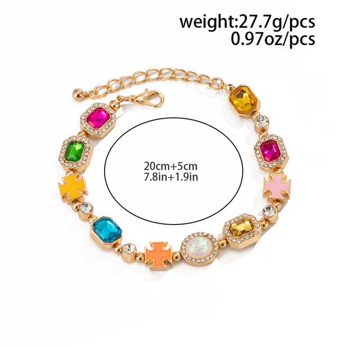 Divine Blessings Multi-Color Gemstone Jewelry Set (Necklace & Bracelet)