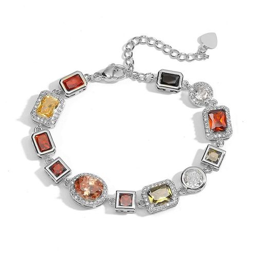 Queen of Accra Luxury Multi Color Gemstone Necklace and Bracelet