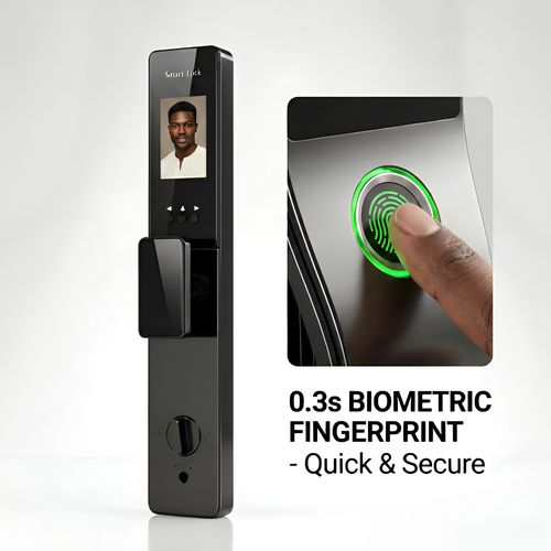 🔐 SmartGuard Pro X – AI Face + Fingerprint Lock