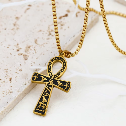 The Royal African Ankh: Eternal Key of Life Pendant