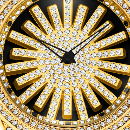 Empire Solis - Executive Fully Iced Out Gold Watch