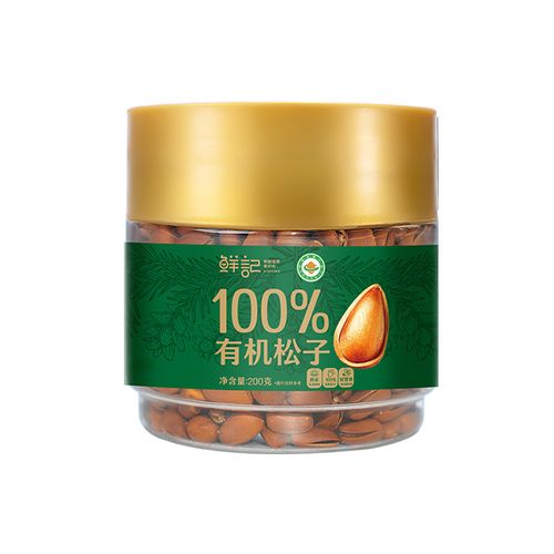 鲜记 有机松子200g罐