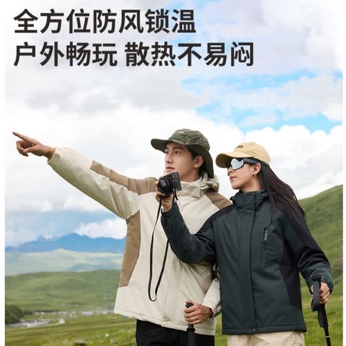 EILEI风岚石墨烯冲锋衣棉服E28