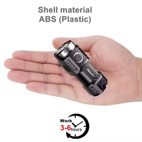 6x Led High Bright Mini Palm Small Flashlight USB Rechargeable Portable Magnet Torch Outdoor Hiking Camping Home Work Car Torch