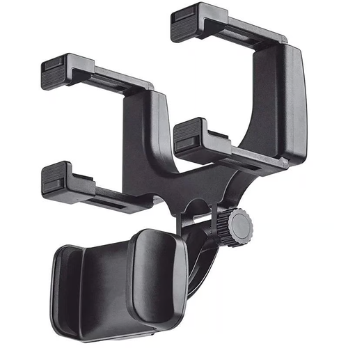 Rotatable and retractable car phone holder