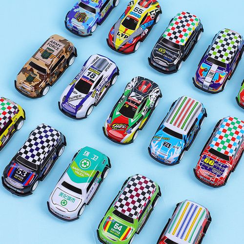 Kids' Toy Pull Back Cars - TikTok Viral Realistic Model Decoration (Loose Pack)