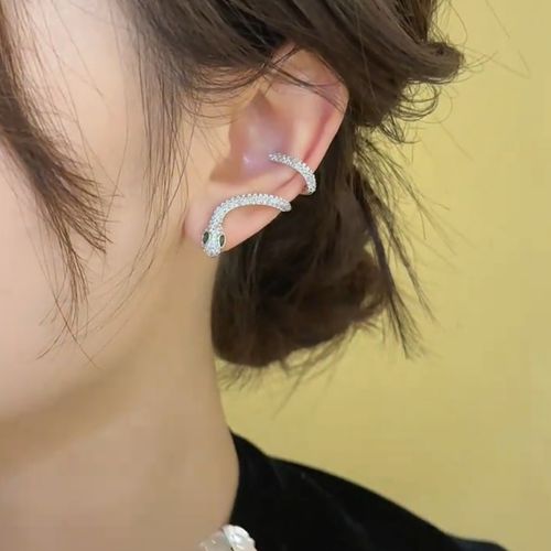 Serpent Wrap Stud Earrings - Dainty Versatile Design | Chic Minimalist Luxury Ear Jewelry