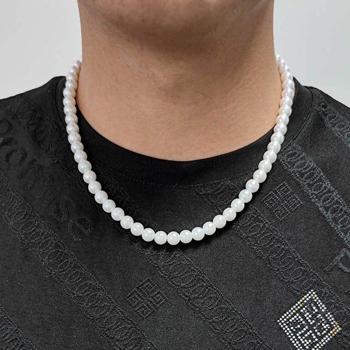 Women's Pearl Necklace - Light Luxury Niche Design Choker, High-End Collarbone Accessory