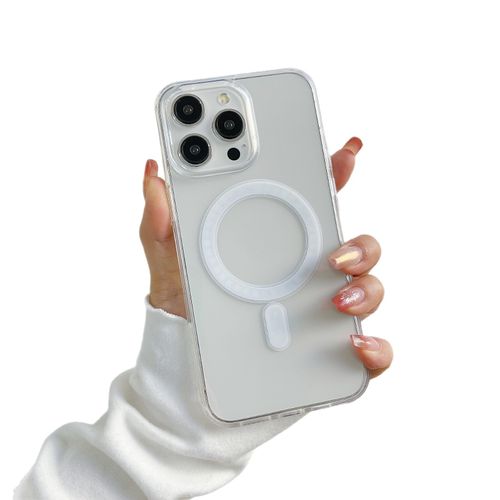 iPhone 11 White Magnetic Case - CX Transparent Phone Case
