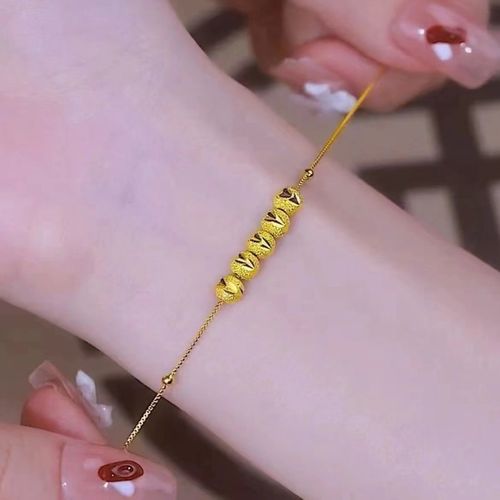 Elegant Dainty Bead Pendant Necklace for Women - Minimalist Luxe Design, Unique Collarbone Chain