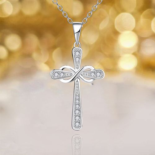 Best-Selling God Cross Pendant Necklace | New Year's Day Gift for Christians