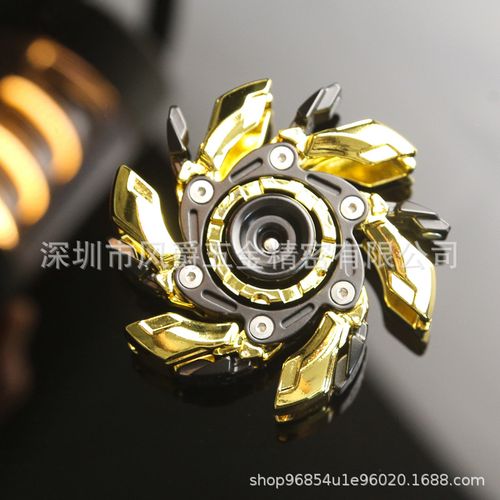 Fidget Spinner EDC Stress Relief Toy Violent Top Style  Zinc Alloy Construction with Shell-Opening