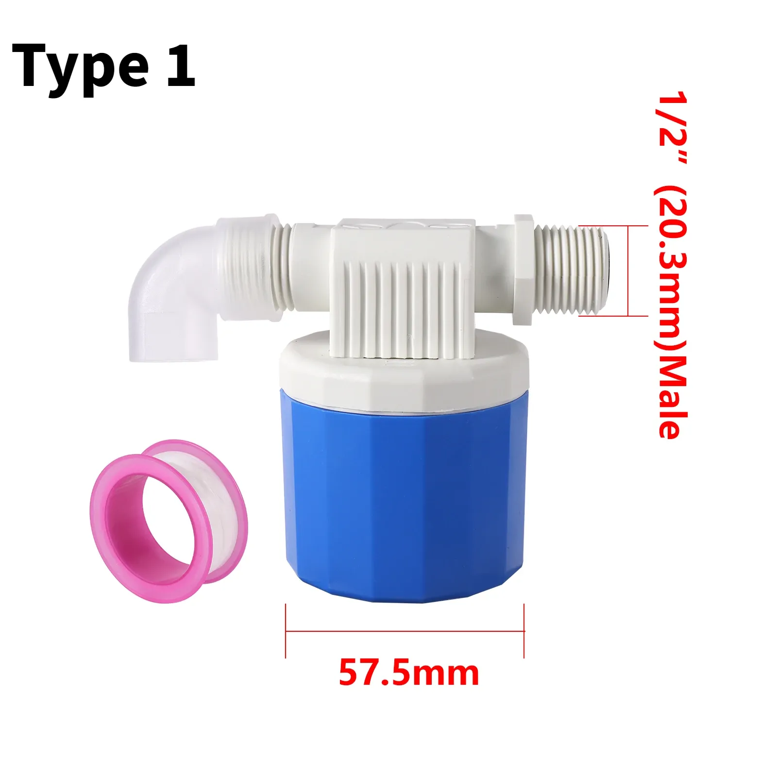 New Automatic Water Level Control Valve Float Ball Valve Tank Tower Pool Float Switch Water Inlet Valve Automatic Stop