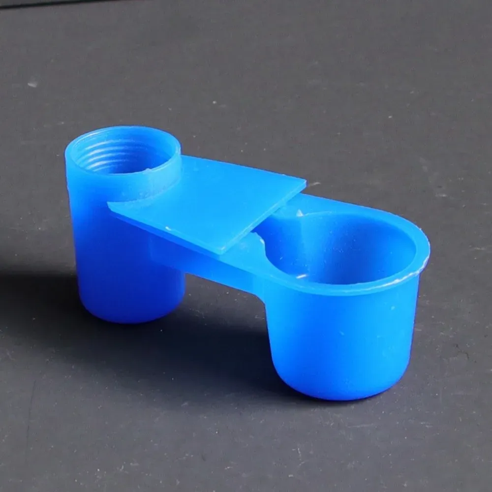 Large Capacity Pet Poultry Waterer Plastic Bottle Interface Automatic Drinker Double-mouth Thickened Waterer