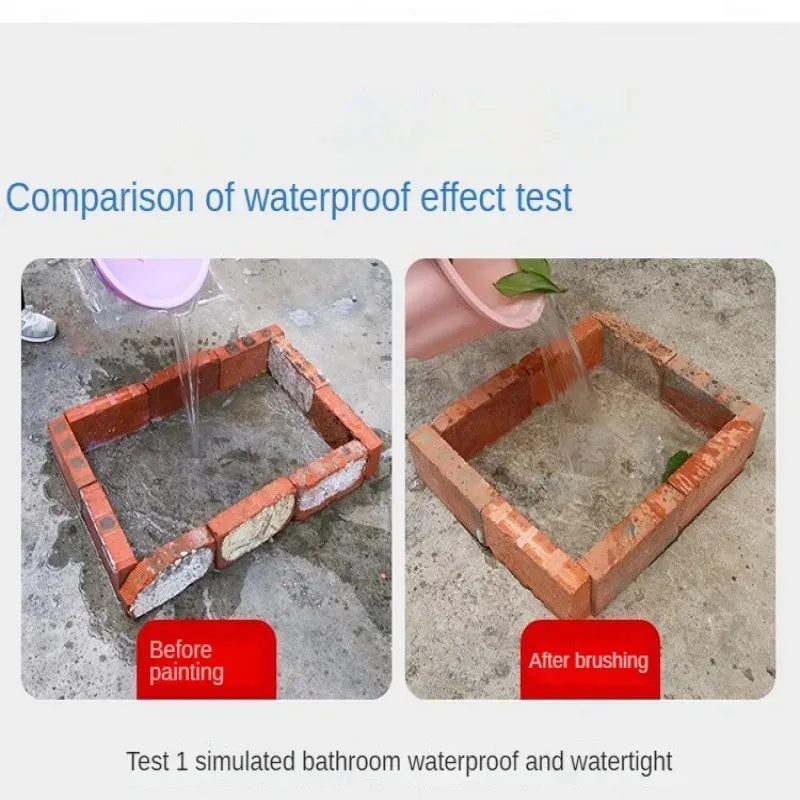 （Includes a free brush for a limited time）New Transparent waterproof glue Invisible Waterproof Agent Transparent Sealing Coating Leak-Free Glue Adhesive Super Sealant