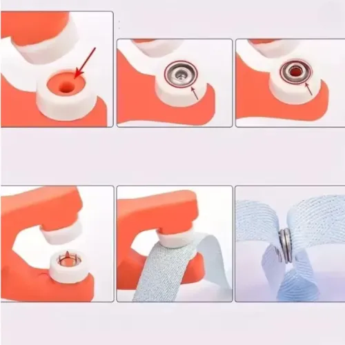 New Model Snap Button Kit With Hand Pressure Pliers 100pcs Snaps , Metal Snaps For Sewing, Sewing Snaps For DIY Crafts Clothes Hats