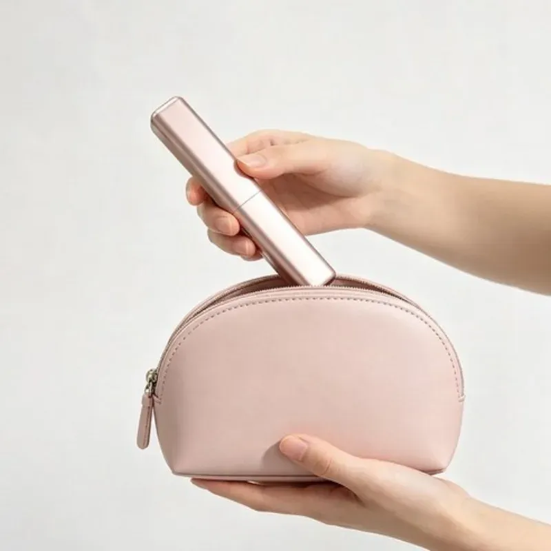 New Portable Bangs Comb Mini Straight Hair Comb Wireless Charging Curling Iron Portable Styling Electric Comb Does Not Hurt Hai