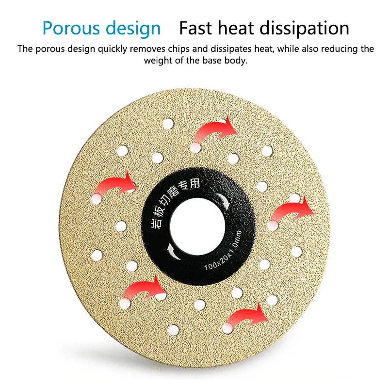 3PCS Diamond Cutting Disc Angle Grinder Grinding Wheel Slab Ceramic Tiles Marble Porcelain Grinding Cutting Disc Blade Wheels