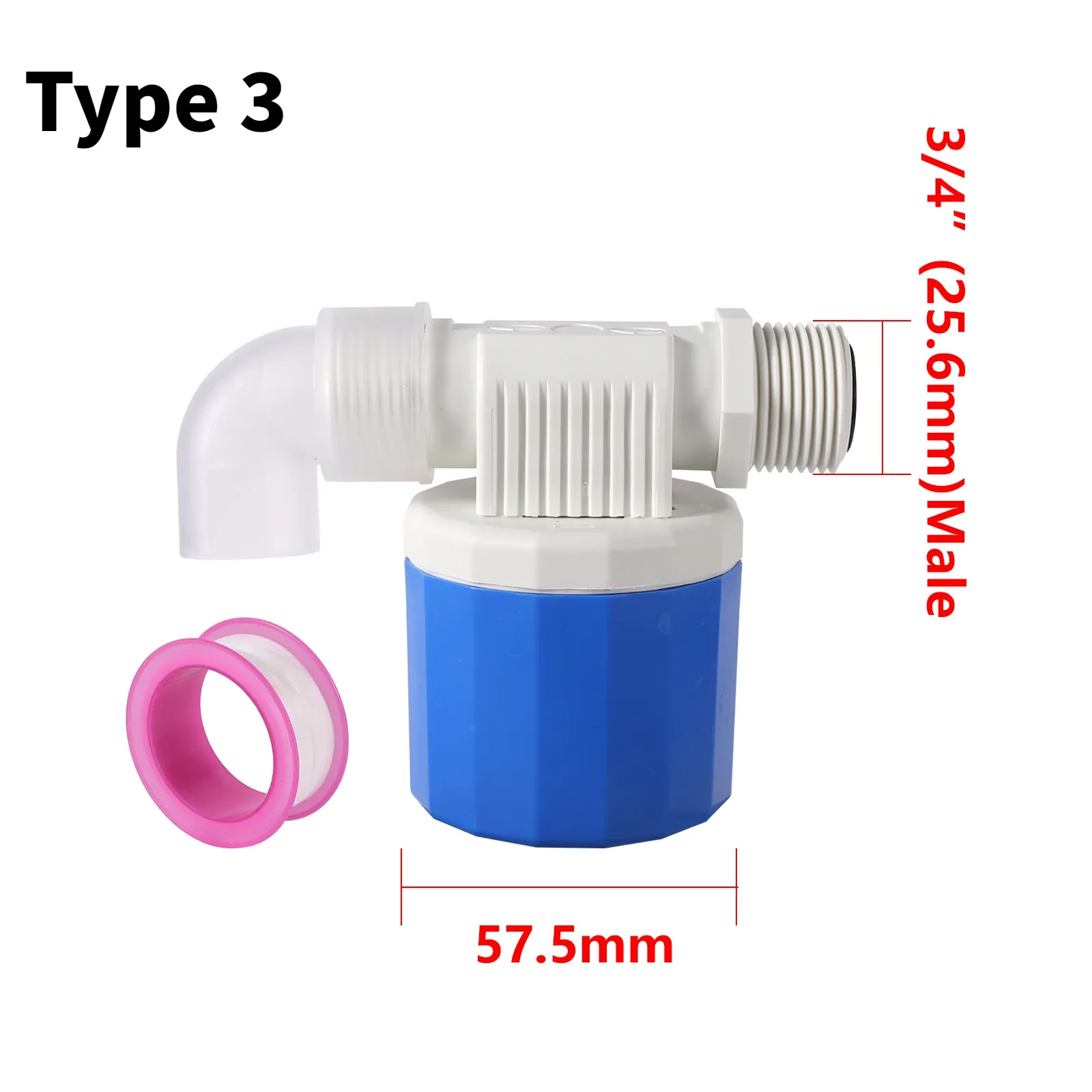New Automatic Water Level Control Valve Float Ball Valve Tank Tower Pool Float Switch Water Inlet Valve Automatic Stop