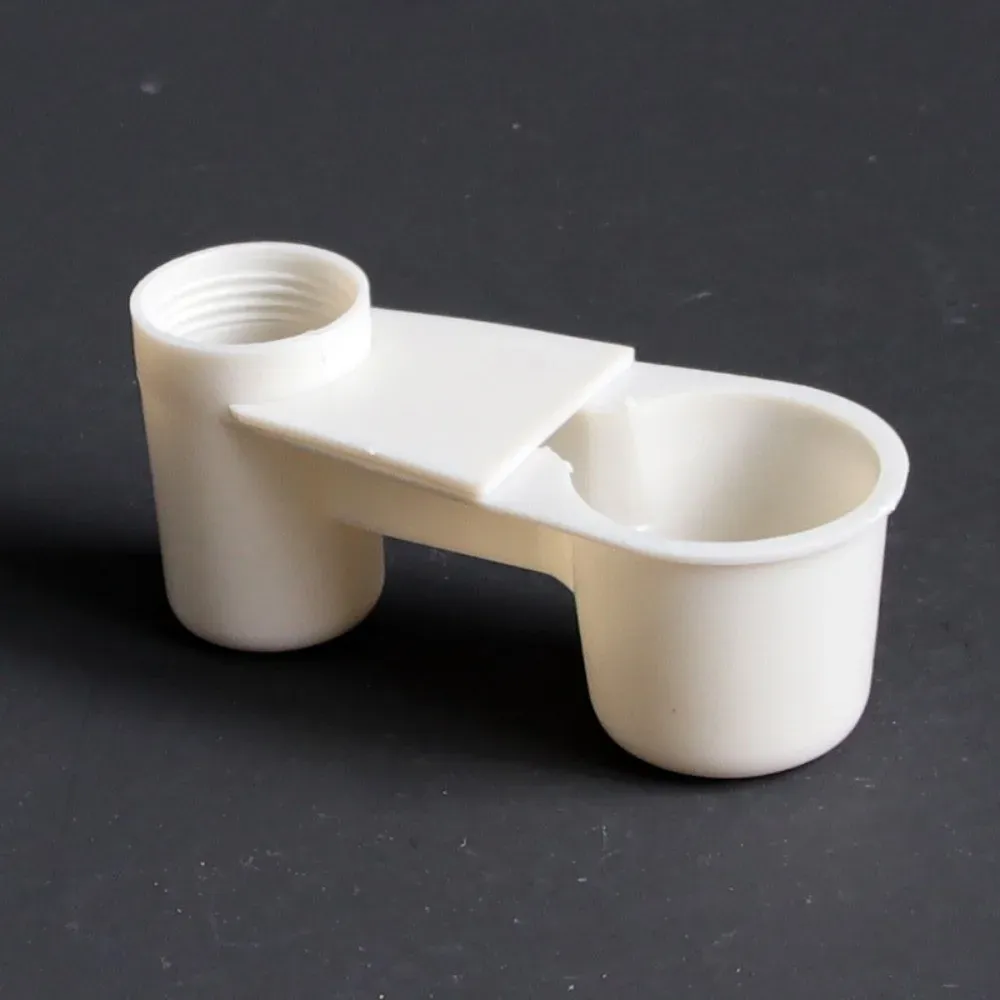 Large Capacity Pet Poultry Waterer Plastic Bottle Interface Automatic Drinker Double-mouth Thickened Waterer
