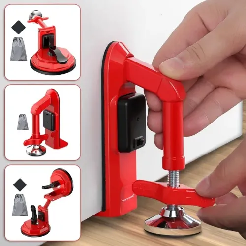 Security Alarm Door Stopper Anti-collision Vibration Sensing Door Blocker Brace For Apartment Hotel Personal Home Safety