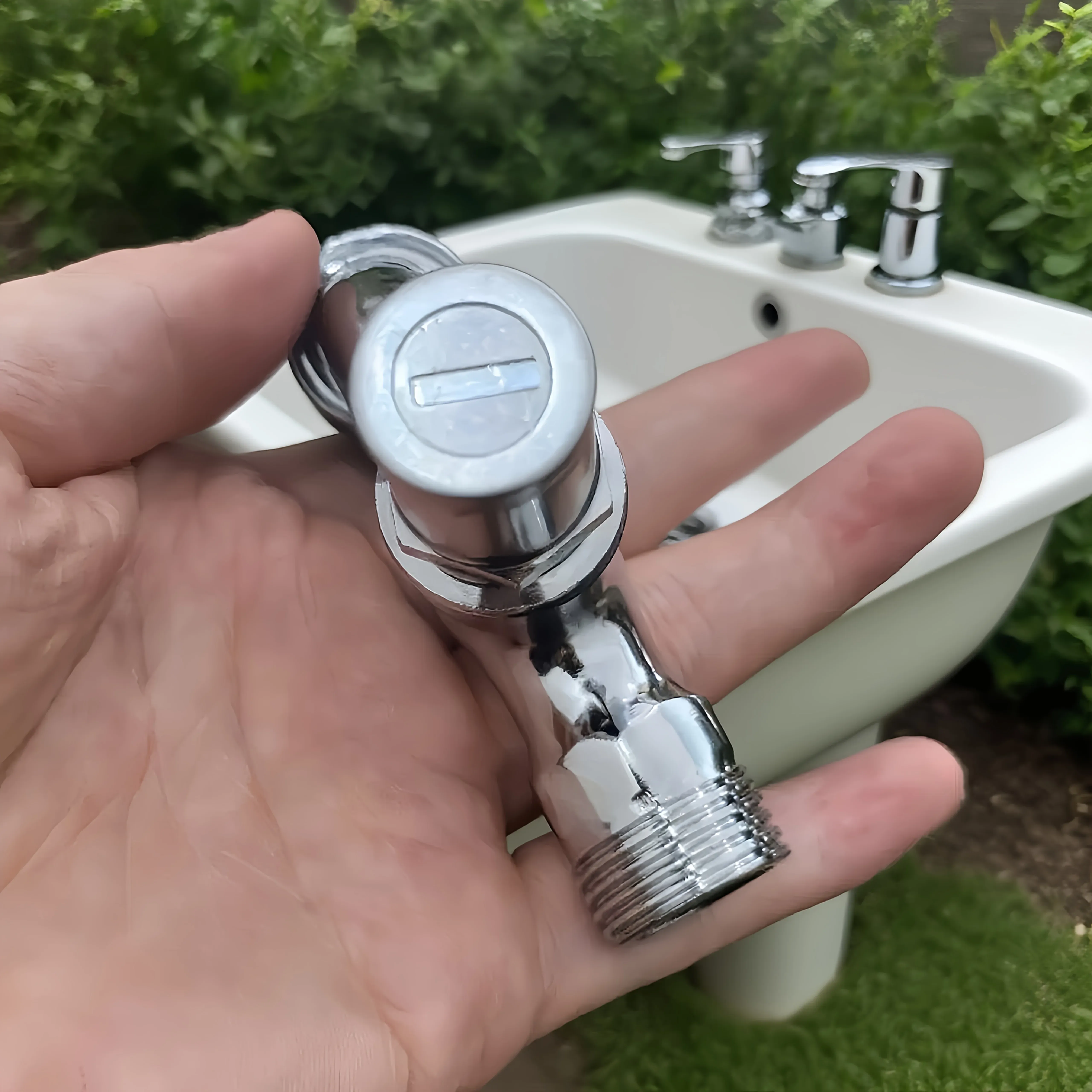 Thread Alloy Sink Tap With Key Lock Anti-Theft 1-2 Inch Outdoor Faucet Lockable For Washing Machine Garden Watering Car Wash