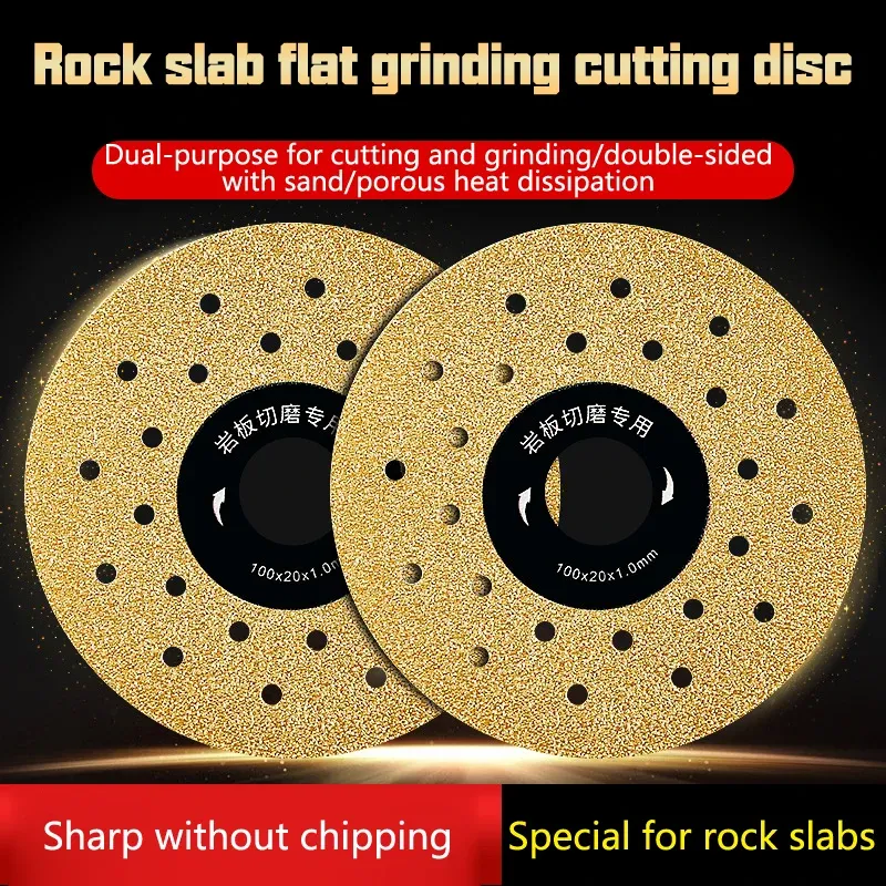 3PCS Diamond Cutting Disc Angle Grinder Grinding Wheel Slab Ceramic Tiles Marble Porcelain Grinding Cutting Disc Blade Wheels