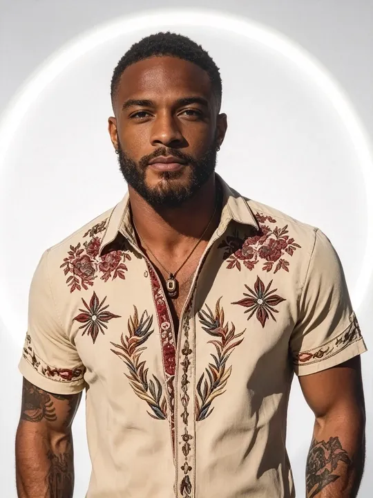 2026 Retro-Style 3D-Printed Underwater-Themed Men Short-Sleeve Shirt – A VersatileTrendyand Stylish Summer Essential