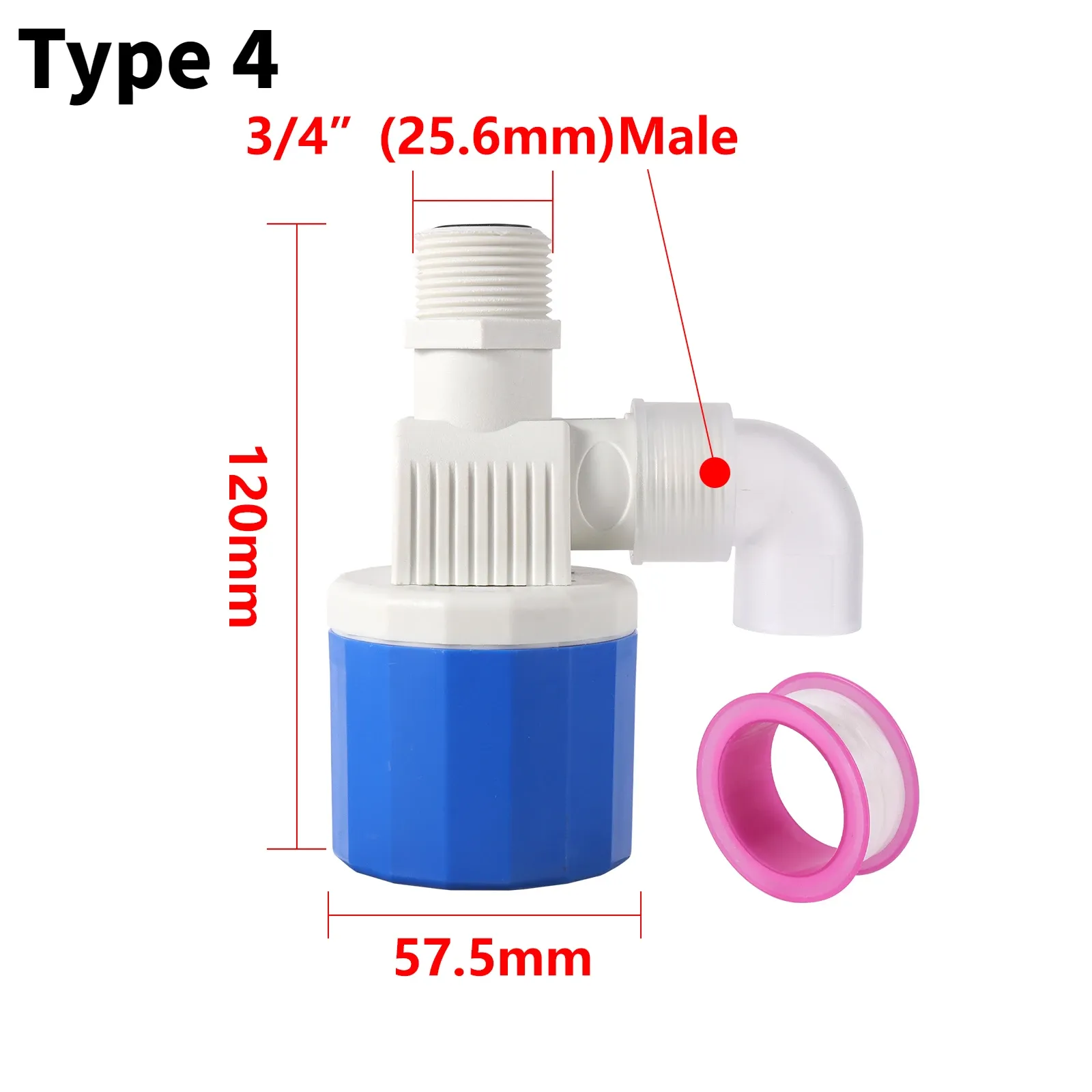 New Automatic Water Level Control Valve Float Ball Valve Tank Tower Pool Float Switch Water Inlet Valve Automatic Stop