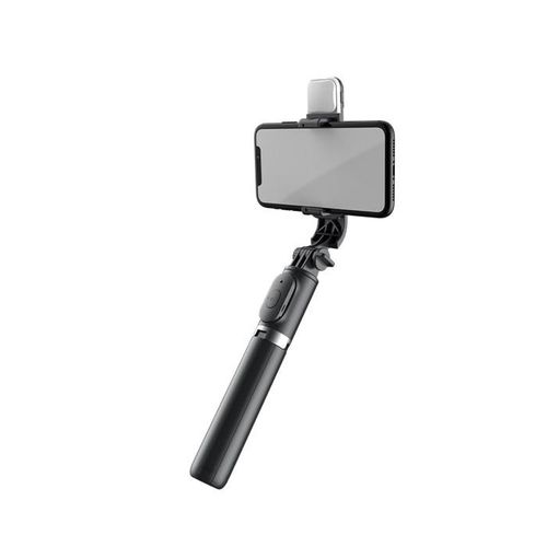 Hot selling mini portable selfie artifact Bluetooth remote control selfie stick live broadcast floor tripod desktop mobile phone holder