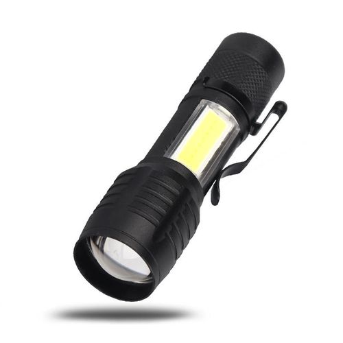 Strong light flashlight rechargeable super bright outdoor small mini long-range zoom home portable durable handheld
