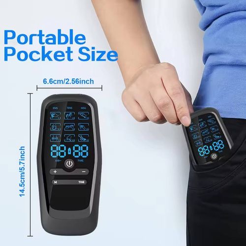 OEM low-frequency pulse Tens muscle stimulator EMS body massager with 9 modes Tens machine for physical therapy to relieve pain