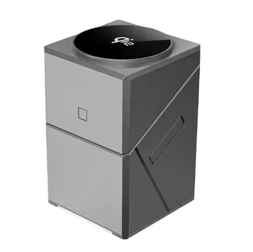 15W Fast Charging 3-in-1 Magnetic Wireless Charger Stand for Phones, Earphones, Smartwatches, PCs, Aluminum with Built-in Touch Buttons, Home Use