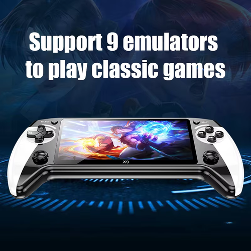 X9 Handheld Game Player 5.5 Inch Screen Portable Support Classic Retro Video Game Console Project X Console for Kids Gift