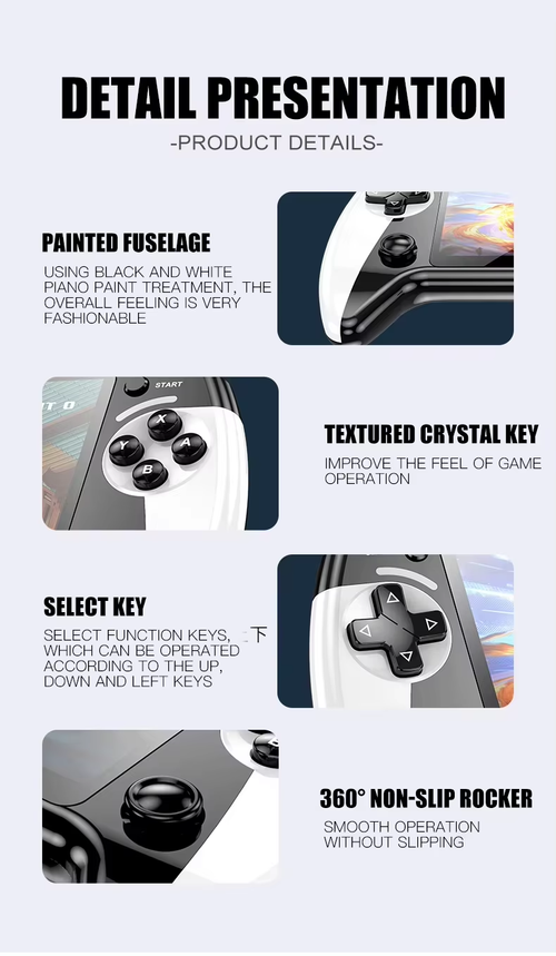 X9 Handheld Game Player 5.5 Inch Screen Portable Support Classic Retro Video Game Console Project X Console for Kids Gift