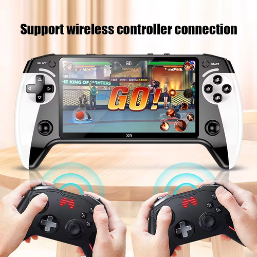 X9 Handheld Game Player 5.5 Inch Screen Portable Support Classic Retro Video Game Console Project X Console for Kids Gift
