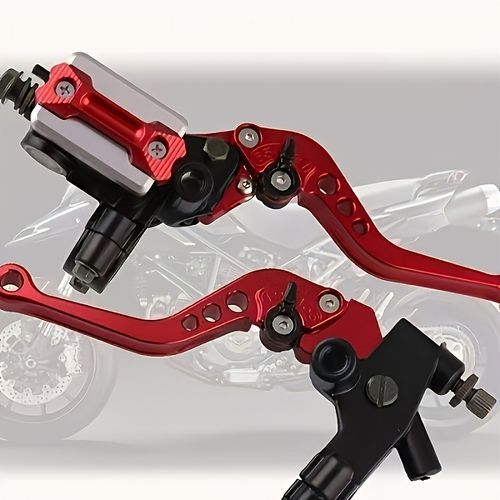 Motorcycle front brake master cylinder assembly