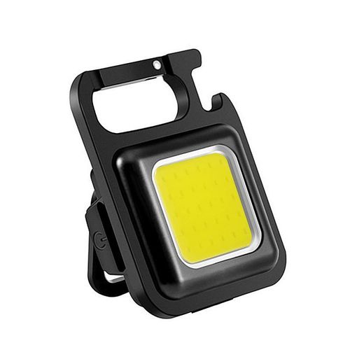 Super Bright MINI COB Keychain Flashlight Charging Lamp 4 Light Modes