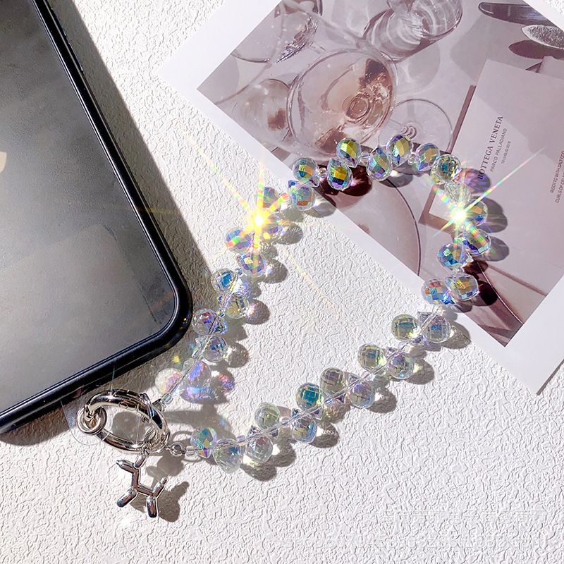 Crystal Colorful Phone Lanyard Girls for Phone Case Bags