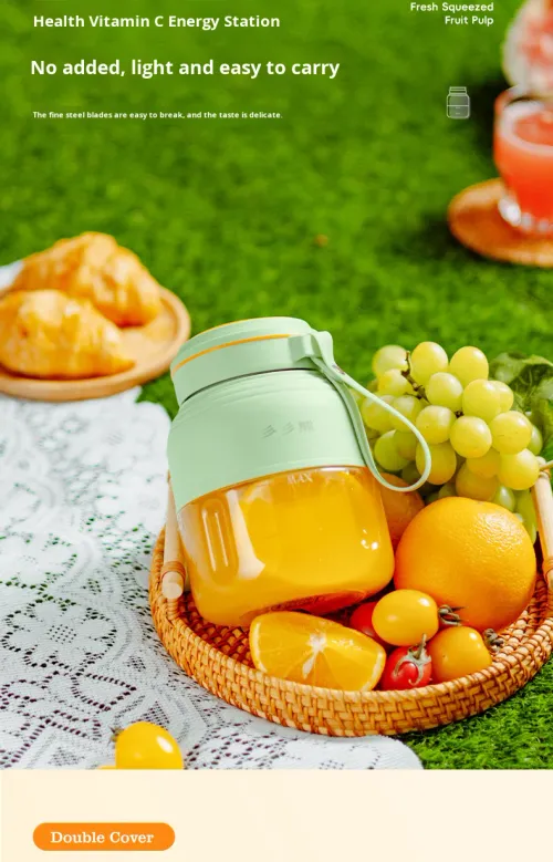 Portable USB Rechargeable Multifunctional Fruit and Vegetable Blender Juicer