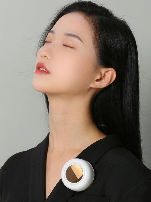 Portable USB Rechargeable Mini Fan with Clip, Waist & Neck Hanging, Multi-Use for Outdoor & Daily , Green