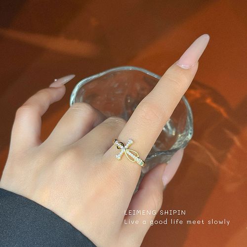 ✨ Personalized Gold-Plated Cross Ring, Minimalist & Stylish Premium Women's Ring, Size 7