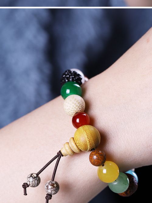 Eighteen-seed multi-treasure bracelet Bodhi 18 seeds 18-seed Buddhist beads jewelry Star Moon Wenwan men's and women's bracelet live broadcast hot style