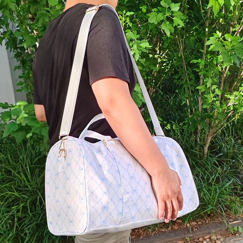 New Fashion Bow Customized logo Waterproof Duffel Bag Travel Bag Nylon Crossbody Bag