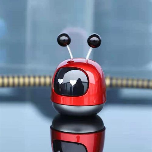 Dynamic Robot Car Air Purifier and Fresh Scent Ornament Long-Lasting Solid Fragrance Modern Interior Decoration for Cars