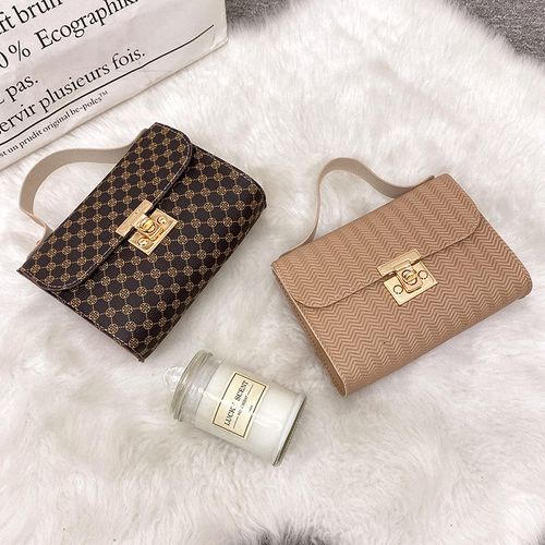 Ladies Handbags Fashion Cheap Pu Leather Women's Chain Crossbody Bag 2025 Simple and Fashionable Small Square Bag