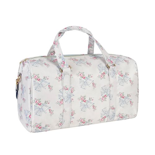 New Fashion Bow Customized logo Waterproof Duffel Bag Travel Bag Nylon Crossbody Bag